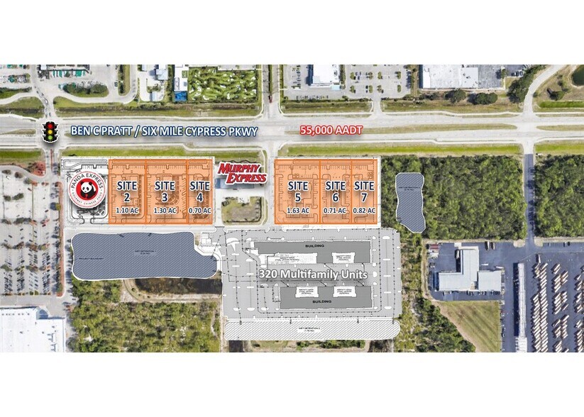 14840 Sauer Road park, Fort Myers, FL à louer - Plan de site - Image 2 de 2