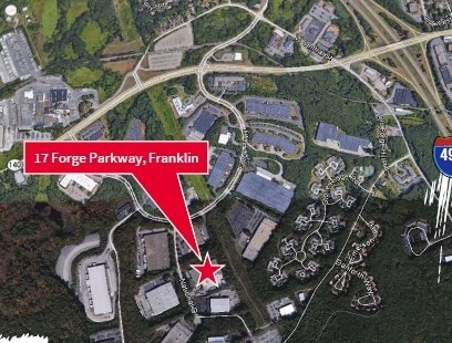 17 Forge Pky, Franklin, MA for lease - Aerial - Image 2 of 3