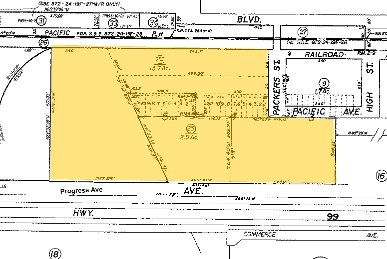 901 Packers St, Atwater, CA for sale - Plat Map - Image 3 of 3