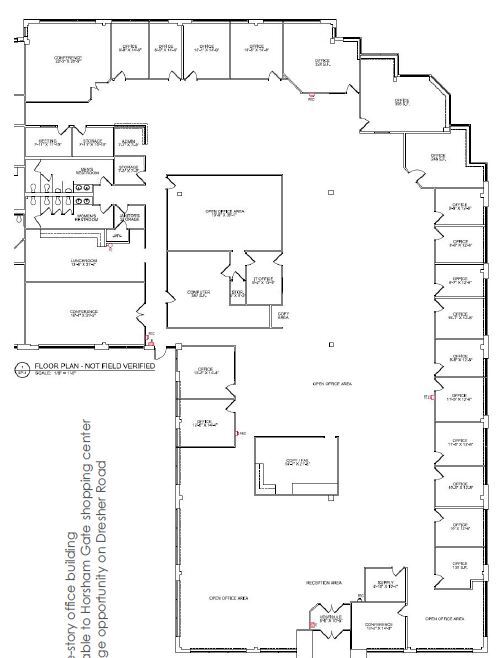 747 Dresher Rd, Horsham Township, PA for lease Floor Plan- Image 1 of 1