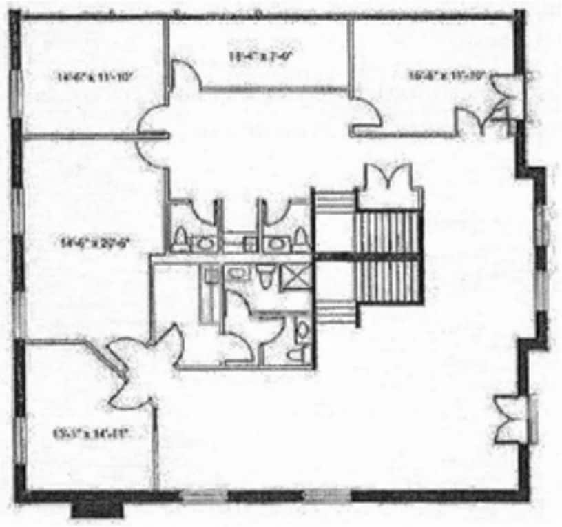 5409 Eglinton Ave W, Toronto, ON à louer Plan d’étage- Image 1 de 2