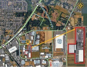 310 S Sequoia Pky, Canby, OR - Aerial  map view