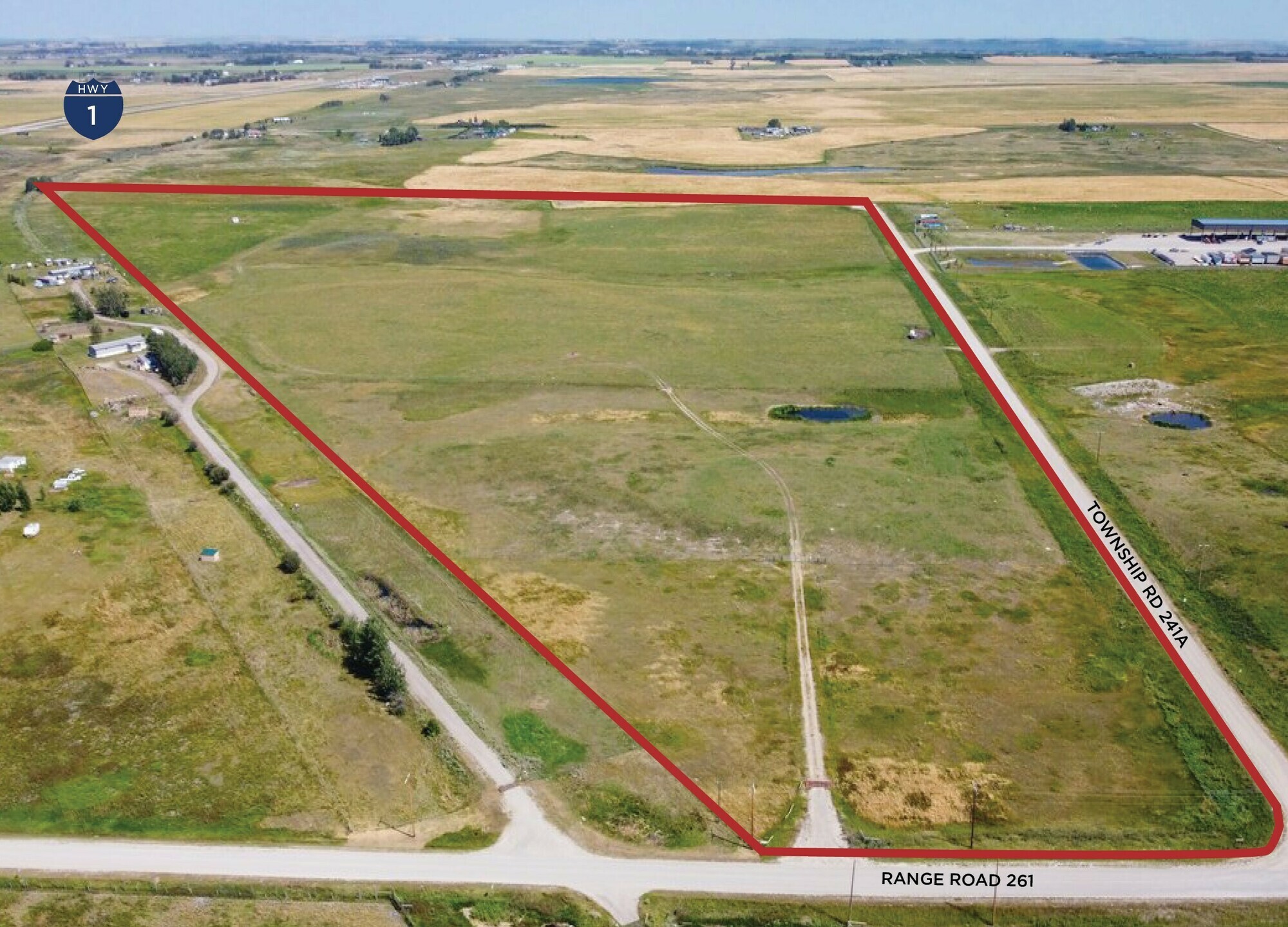 241 Rge Rd 261, Wheatland County, AB à vendre Aérien- Image 1 de 8