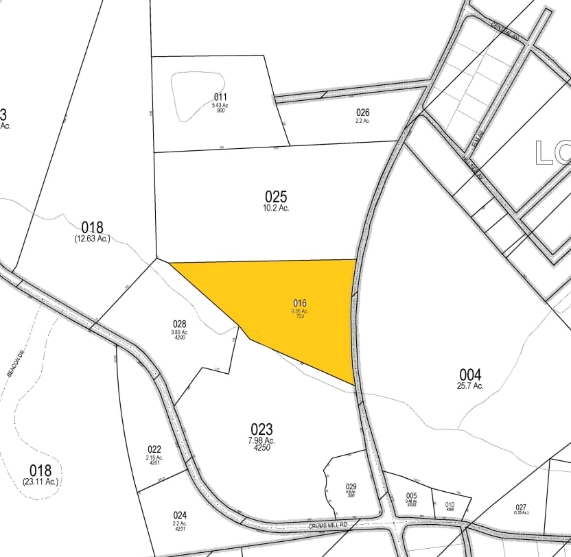 4230 Crums Mill Rd, Harrisburg, PA for sale Plat Map- Image 1 of 2