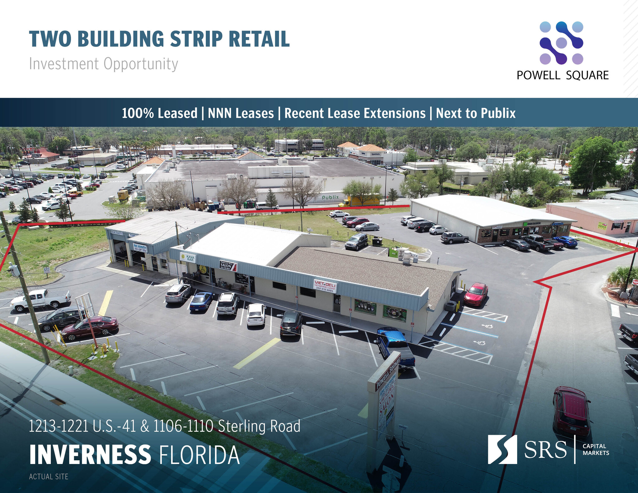 1213-1221 US 41 & 1106 - 1110 Sterling Rd, Inverness, FL for sale Primary Photo- Image 1 of 10