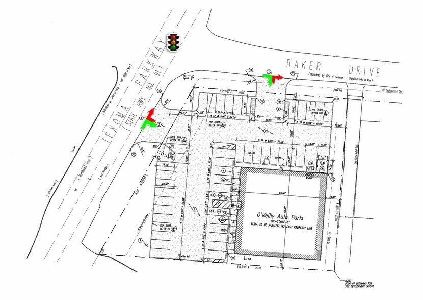 2317 Texoma Pky, Sherman, TX à vendre - Plan de site - Image 1 de 1