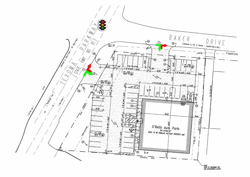 2317 Texoma Pky, Sherman, TX for sale - Site Plan - Image 1 of 1