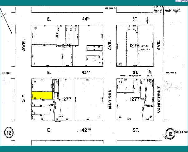 509 Fifth Ave, New York, NY à louer - Plan cadastral - Image 3 de 3