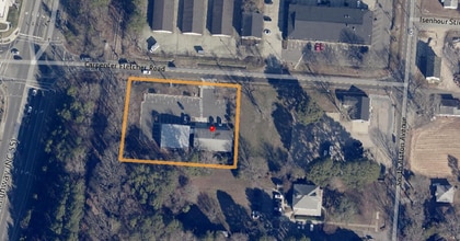 1612 Carpenter Fletcher Rd, Durham, NC - Aerial map view - Image1