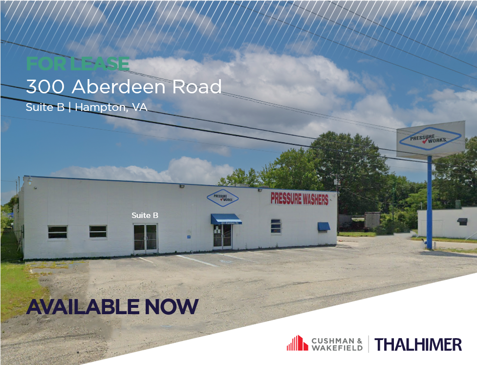 300 Aberdeen Rd, Hampton, VA for lease Building Photo- Image 1 of 4