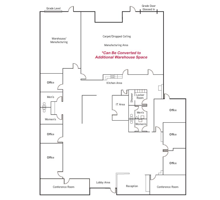 5165-5177 Brandin Ct, Fremont, CA à louer Plan d  tage- Image 1 de 1