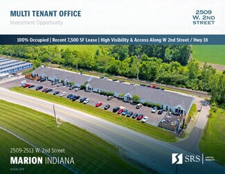 Plus de détails pour 2509 W 2nd St, Marion, IN - Bureau à vendre