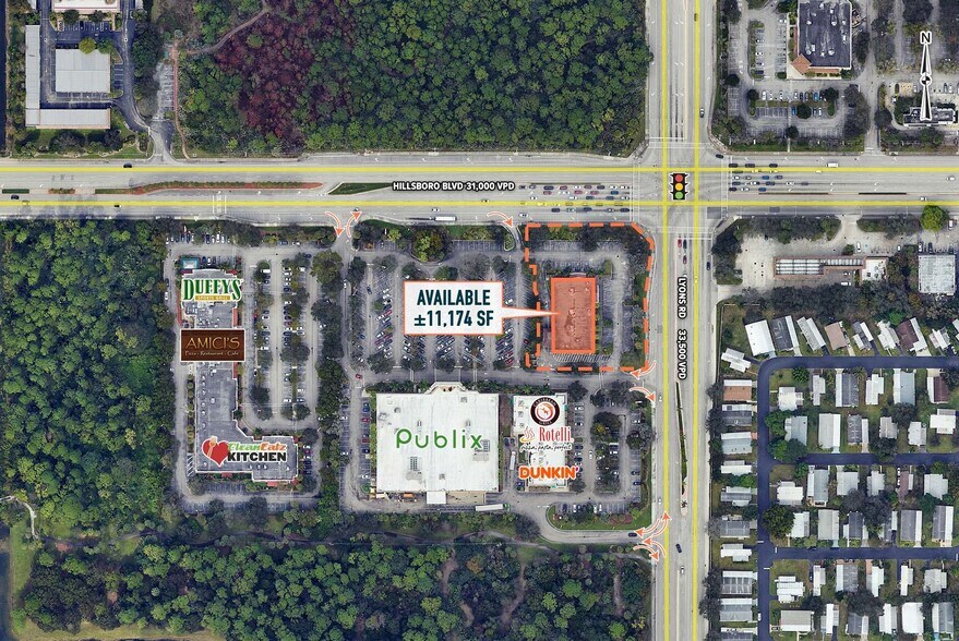 4650 W Hillsboro Blvd, Coconut Creek, FL à louer - Aérien - Image 2 de 7