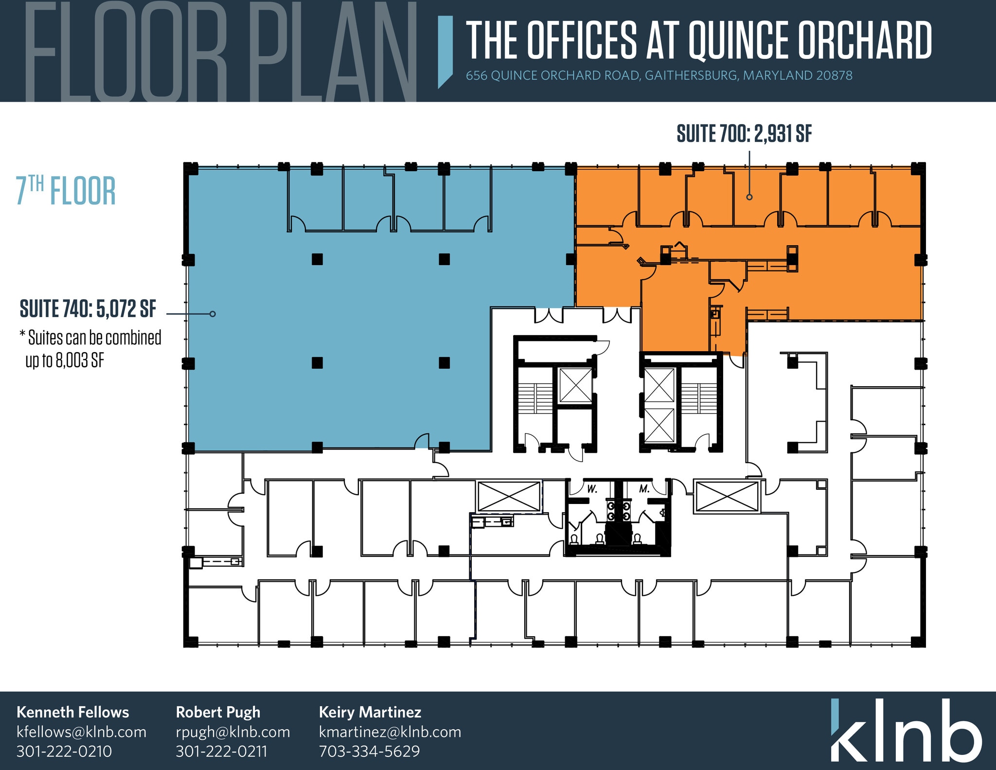 656 Quince Orchard Rd, Gaithersburg, MD for lease Floor Plan- Image 1 of 4