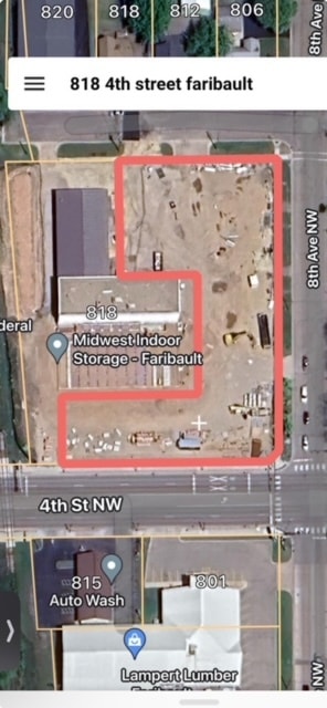 TBD NW 8th Ave, Faribault, MN for sale Aerial- Image 1 of 7