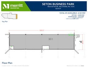 4820 Seton Dr, Baltimore, MD à louer Plan d’étage- Image 1 de 1