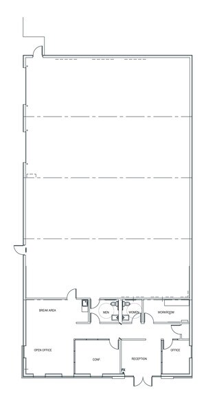 537 Rankin Rd, Houston, TX à louer - Plan d’étage - Image 2 de 4