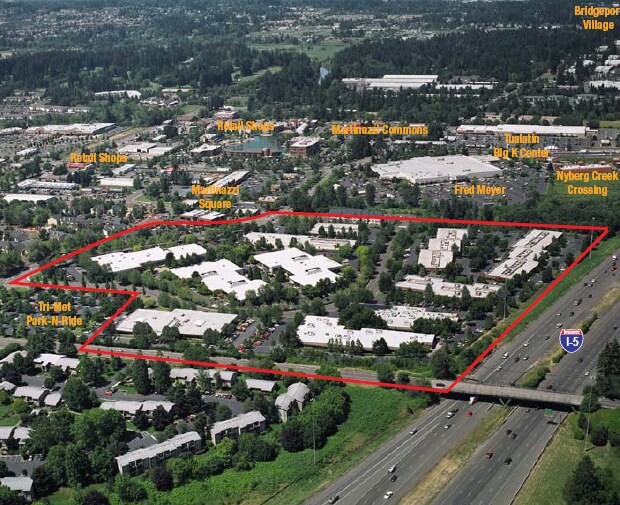 7585-7591 SW Mohawk St, Tualatin, OR for lease - Aerial - Image 2 of 8