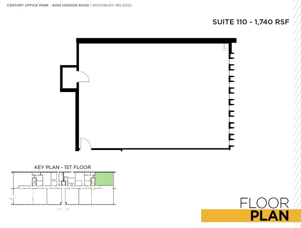 6063 Hudson Rd, Woodbury, MN for lease Floor Plan- Image 1 of 1