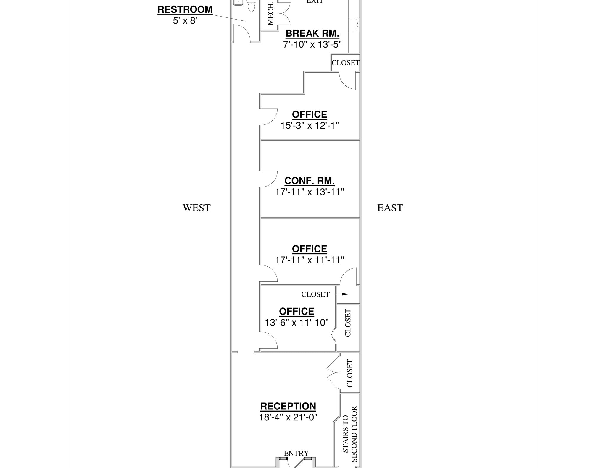 301-305 W Woodard St, Denison, TX à louer Plan de site- Image 1 de 1