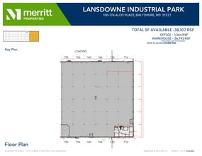 178-194 Alco Pl, Lansdowne, MD for lease Floor Plan- Image 1 of 1