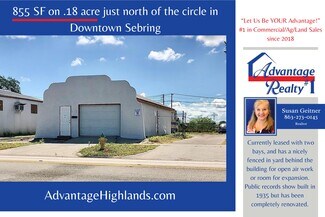 Plus de détails pour 712 N Ridgewood Dr, Sebring, FL - Industriel à vendre
