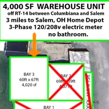 240 High St, Washingtonville, OH à louer Plan d’étage- Image 1 de 4