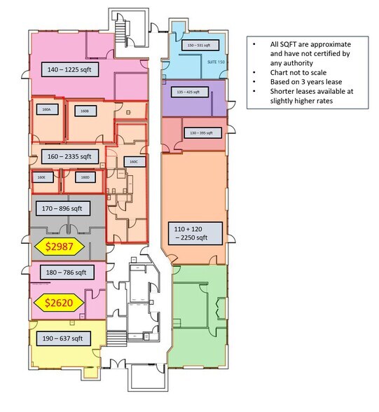 15290 E 6th Ave, Aurora, CO à louer - Plan d’étage - Image 2 de 7