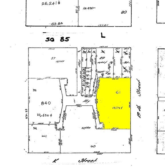 1020 19th St NW, Washington, DC for lease - Plat Map - Image 2 of 6