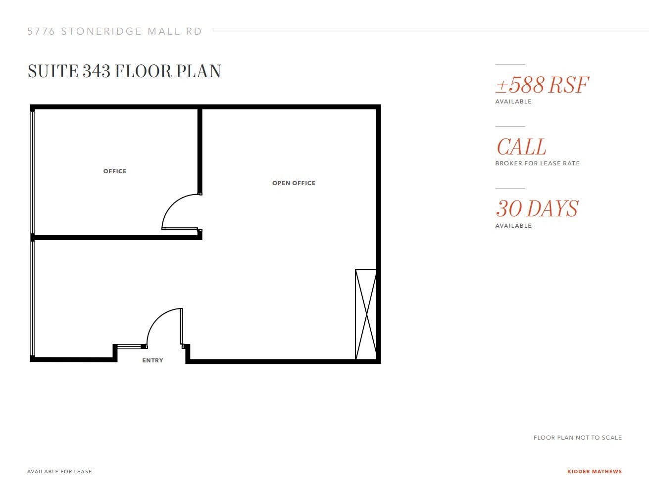 5776 Stoneridge Mall Rd, Pleasanton, CA for lease Floor Plan- Image 1 of 1