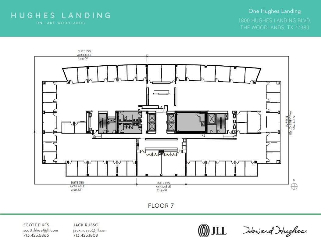 1800 Hughes Landing Blvd, The Woodlands, TX à louer Plan d’étage- Image 1 de 1