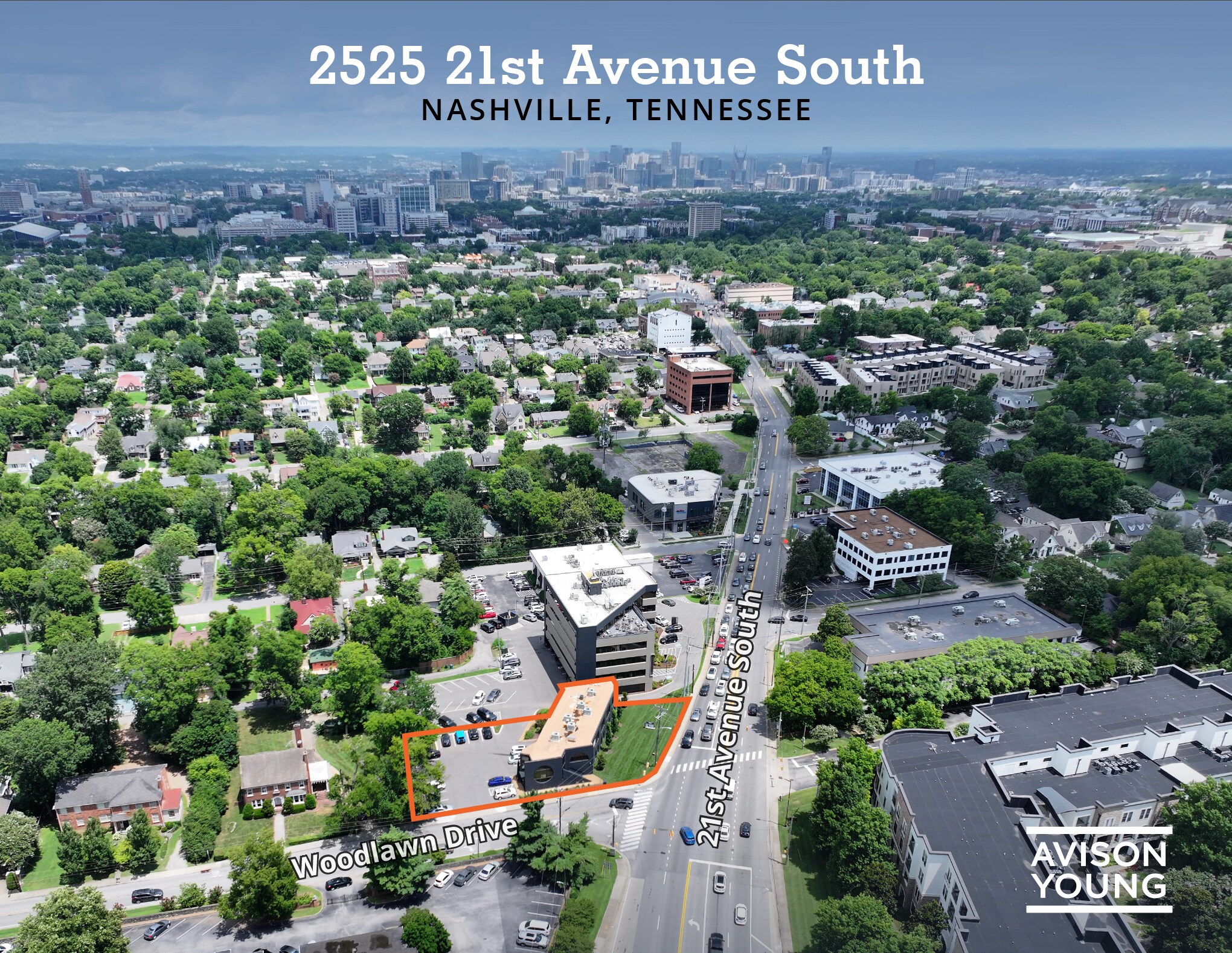 2525 21st Ave S, Nashville, TN à vendre Photo du bâtiment- Image 1 de 2