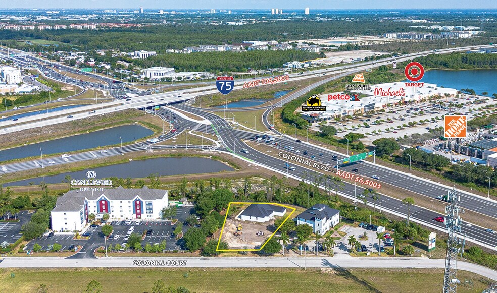 3614 Colonial Ct, Fort Myers, FL à louer - Aérien - Image 1 de 6