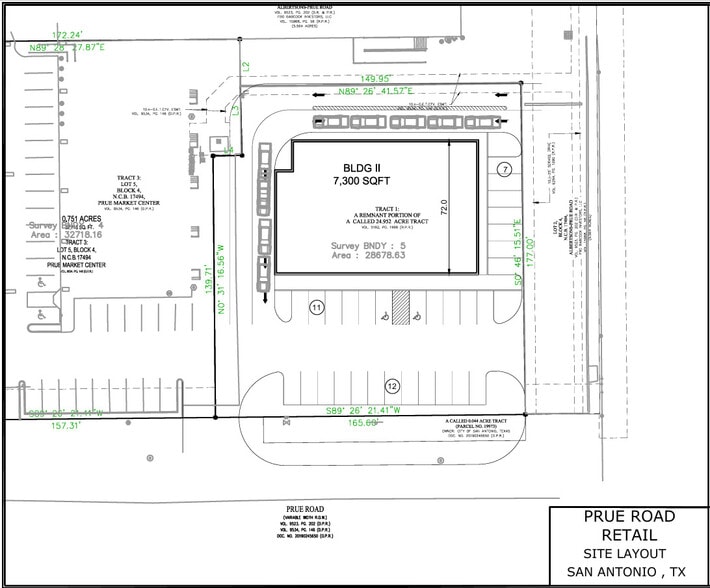 6347 Prue Rd, San Antonio, TX à louer - Plan de site - Image 3 de 3