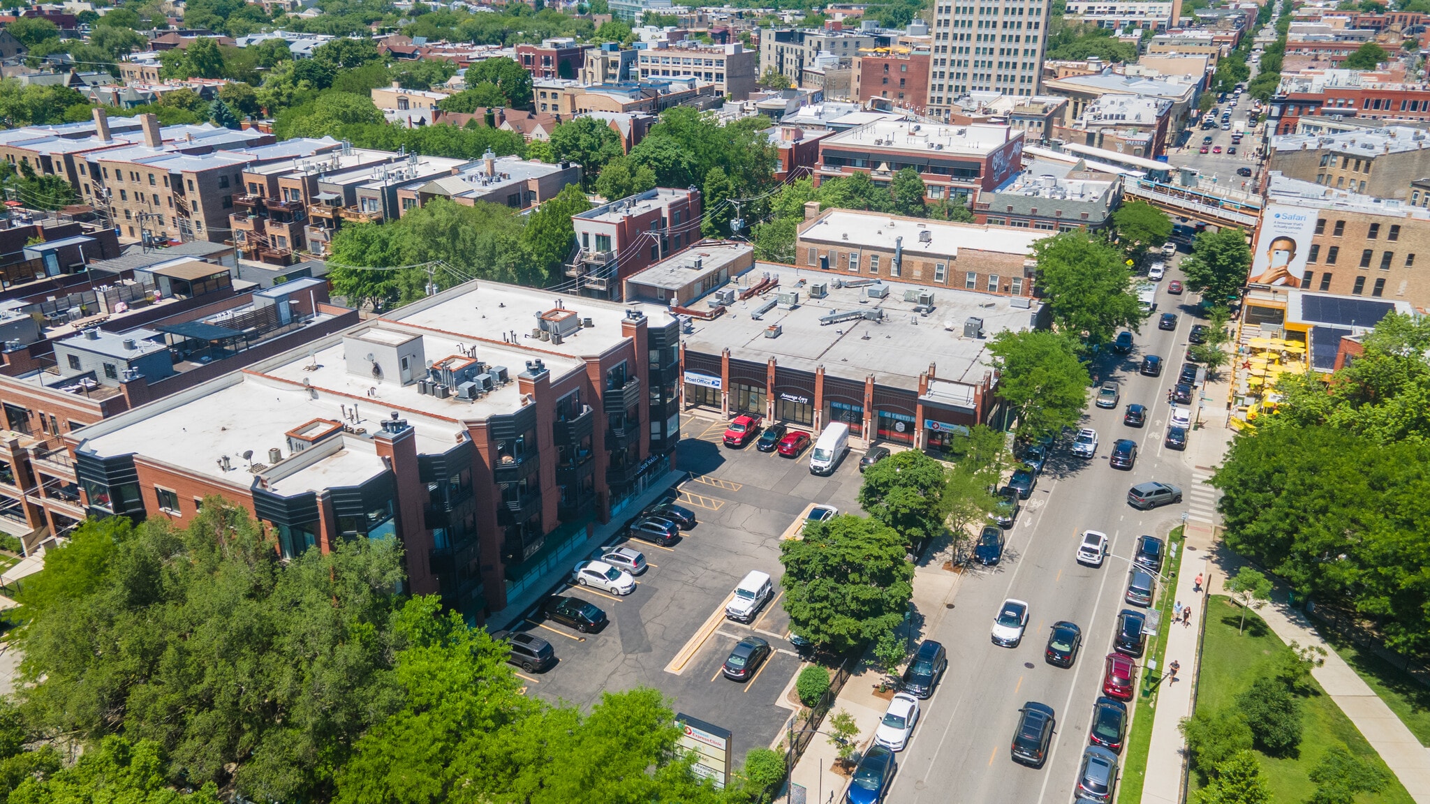 1520 N Damen Ave, Chicago, IL for lease Aerial- Image 1 of 3