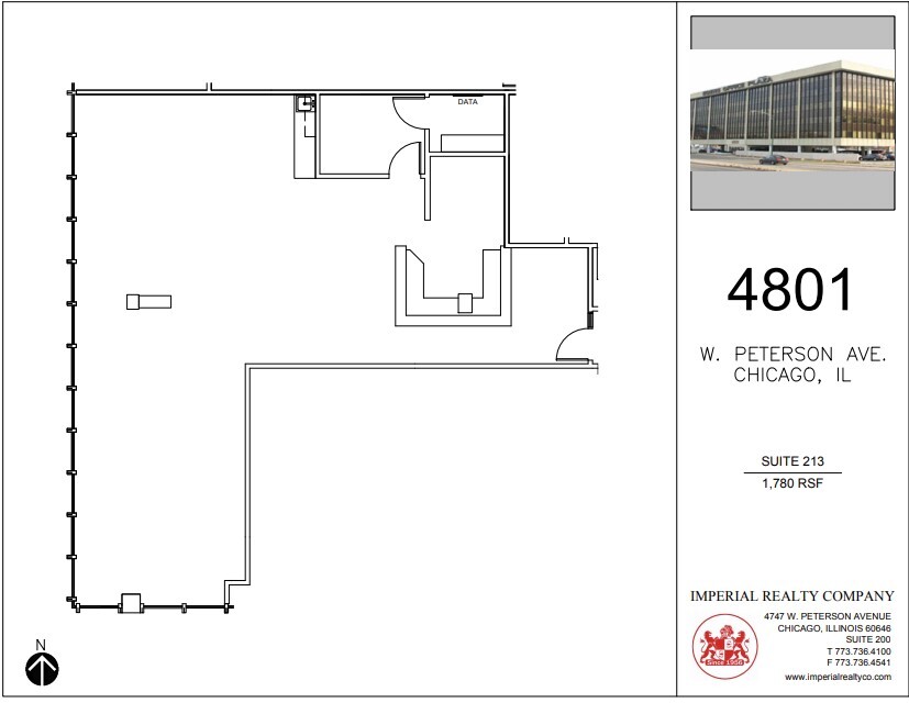 4801 W Peterson Ave, Chicago, IL à louer Plan d  tage- Image 1 de 5