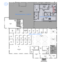 405 18th St SE, Calgary, AB for lease Floor Plan- Image 2 of 2