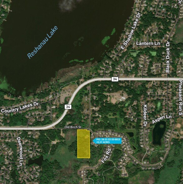 876 Old Birch St, Lino Lakes, MN à vendre - Aérien - Image 2 de 2