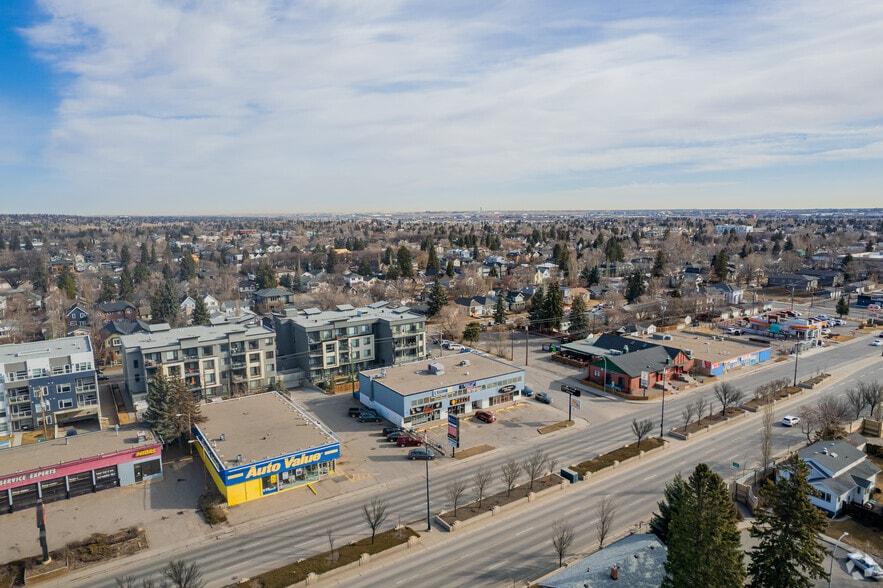 602 16th Ave NW, Calgary, AB for lease - Aerial - Image 2 of 5
