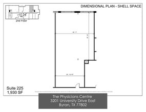 3201 University Dr E, Bryan, TX for lease Floor Plan- Image 1 of 1