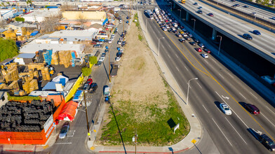 Alameda St, Los Angeles, CA - AÉRIEN  Vue de la carte