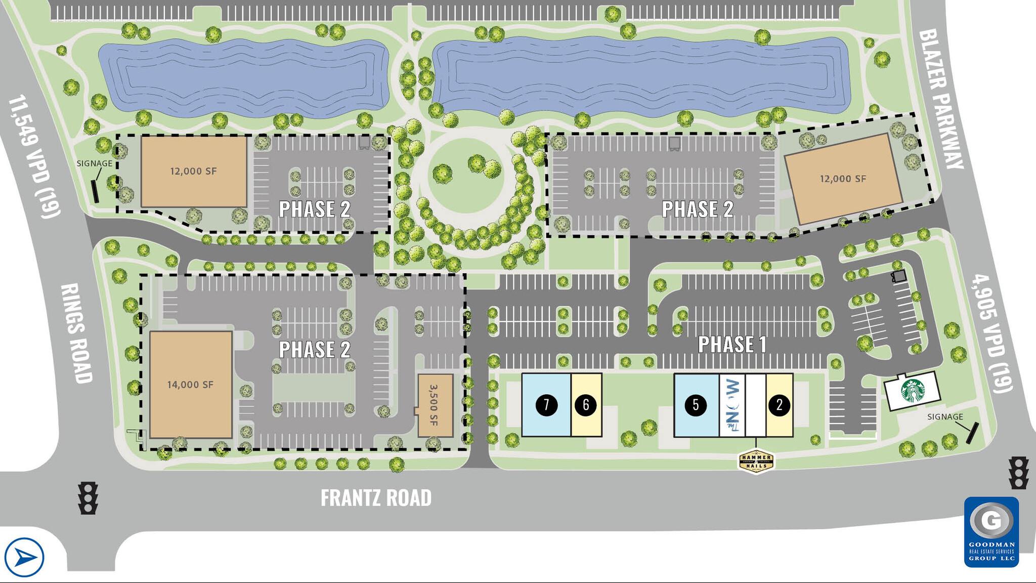 5853-5871 Frantz Rd, Dublin, OH à vendre Plan de site- Image 1 de 1