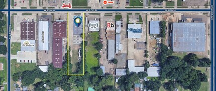 509 W 67th St, Shreveport, LA - Aerial map view