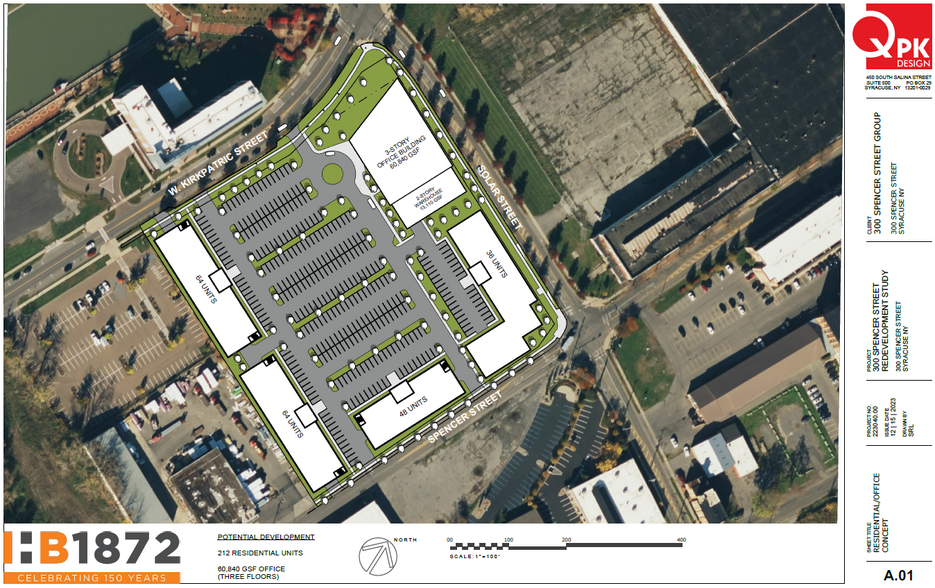 300 Spencer St, Syracuse, NY for sale - Site Plan - Image 2 of 13