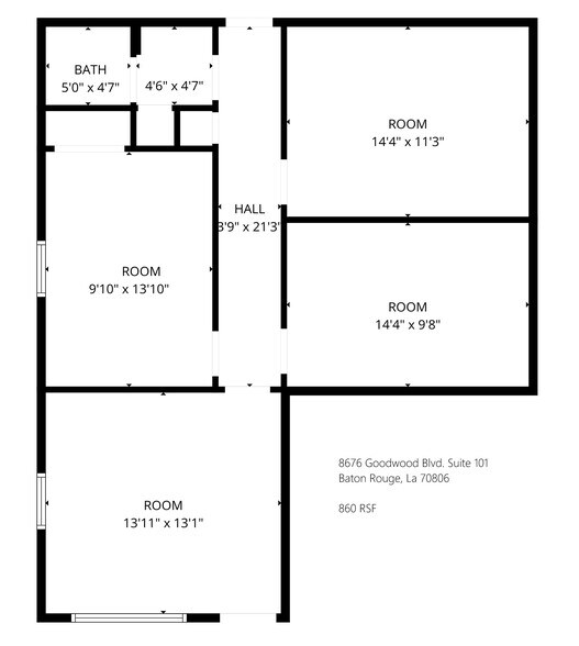 8676 Goodwood Blvd, Baton Rouge, LA à louer - Photo du bâtiment - Image 2 de 12
