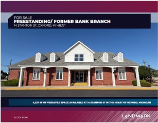 More details for 14 Stanton St, Oxford, MI - Office for Sale