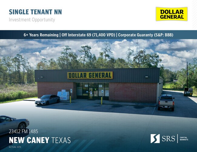 Plus de détails pour 23412 FM 1485, New Caney, TX - Commerce de détail à vendre