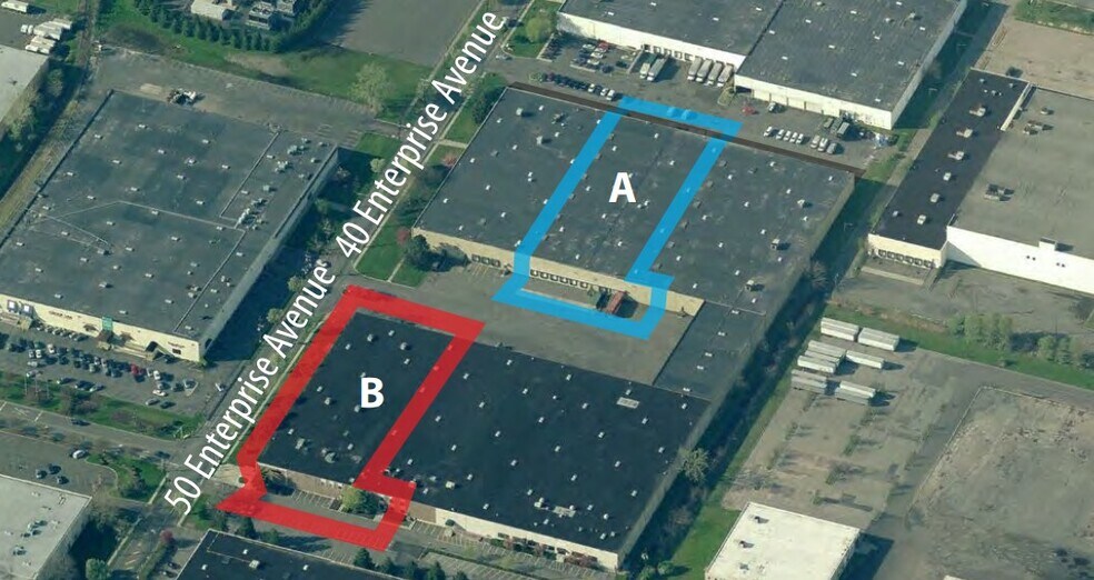 50 Enterprise Ave, Secaucus, NJ à louer - Photo du bâtiment - Image 1 de 12