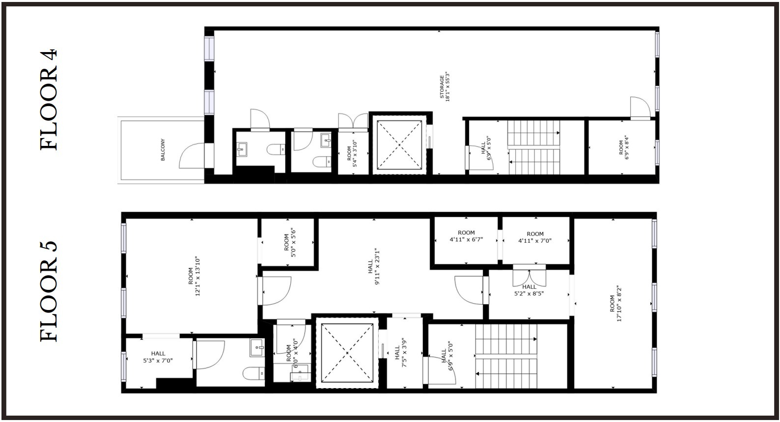 797 Madison Ave, New York, NY à louer Plan d  tage- Image 1 de 1