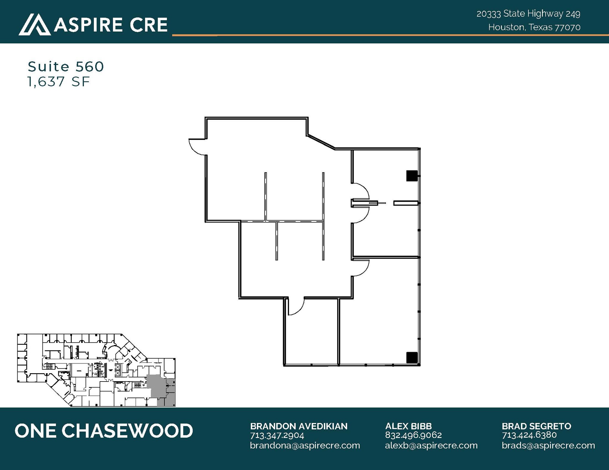 20333 State Highway 249, Houston, TX for lease Floor Plan- Image 1 of 1